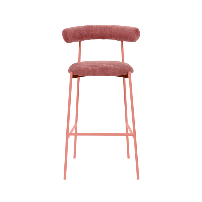 TOV Furniture Liliana Velvet Bar Stool