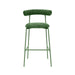 TOV Furniture Liliana Velvet Bar Stool