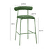 TOV Furniture Liliana Velvet Bar Stool