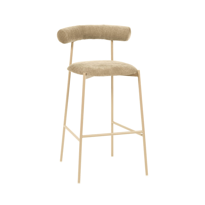 TOV Furniture Liliana Velvet Bar Stool