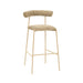 TOV Furniture Liliana Velvet Bar Stool