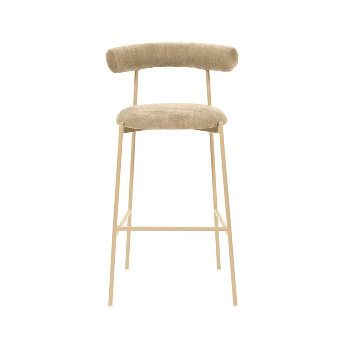 TOV Furniture Liliana Velvet Bar Stool