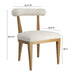 TOV Furniture Palla Boucle Dining Chair