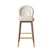 TOV Furniture Hailey Velvet Barstool