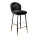 TOV Furniture Hailey Velvet Counter Stool