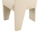 TOV Furniture Leo Cream Vegan Leather Dining Chair