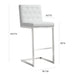 TOV Furniture Helsinki Barstool - Set of 2