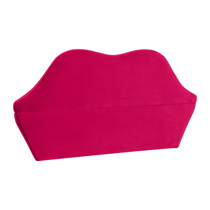 TOV Furniture Lips Velvet Settee