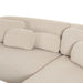 TOV Furniture Misty Cream Boucle Sectional