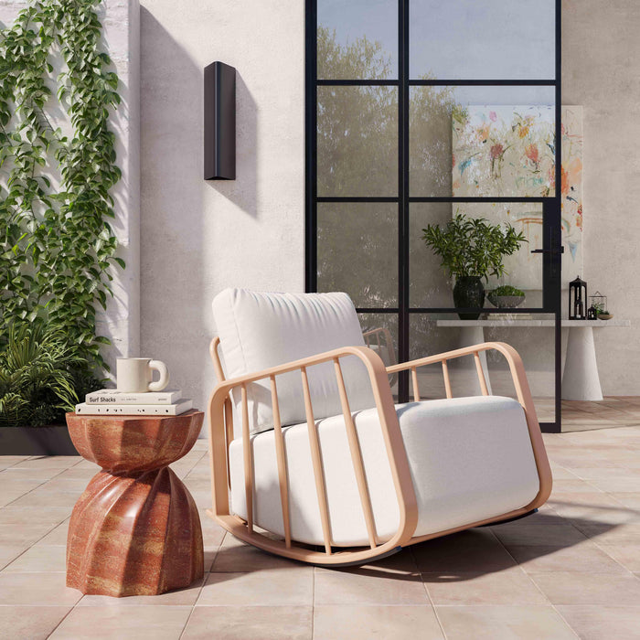 TOV Furniture Violette Outdoor Rocking Chair