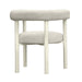 TOV Furniture Jackie Cream Outdoor Textured Dining Chair