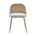 TOV Furniture Alexa Cream Outdoor Dining Chair