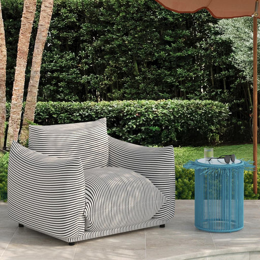 TOV Furniture Saint Tropez Stuffed Outdoor Armchair