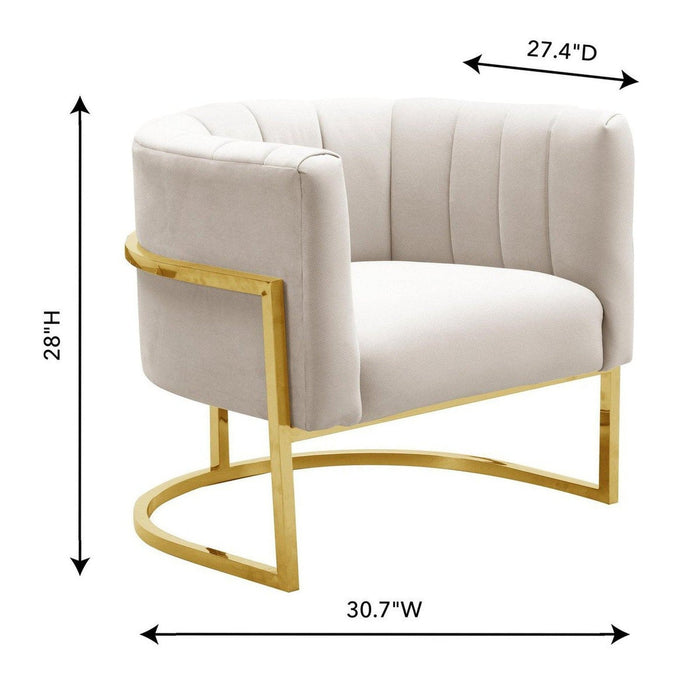 TOV Furniture Magnolia Velvet Chair