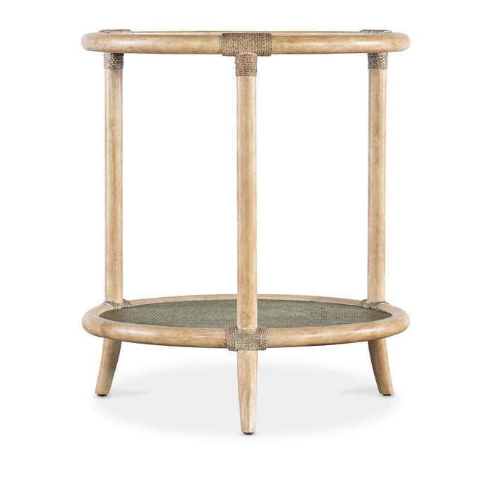 Hooker Furniture Retreat Cane End Table