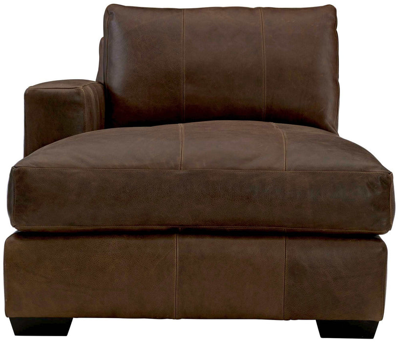 Bernhardt Dawkins Leather Sectional