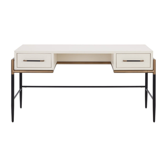 Sunpan Weldrick Desk - Oyster