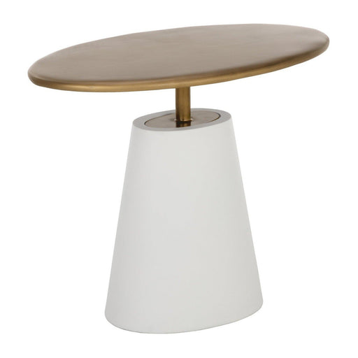 Sunpan Kadin Side Table - White