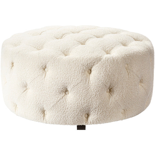 Surya Ferrand Round Ottoman