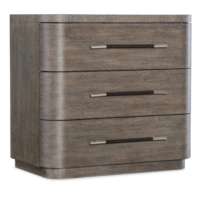 Hooker Furniture Modern Mood Three Drawer Nightstand