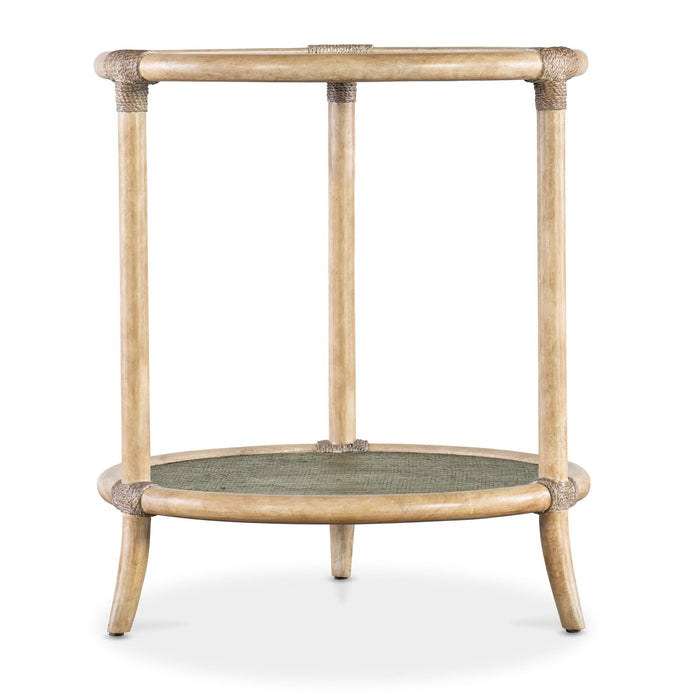 Hooker Furniture Retreat Cane End Table