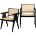 Surya Hague Dining Arm Chair Set of 2