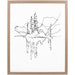 Surya Sachse Framed Art HSE-002