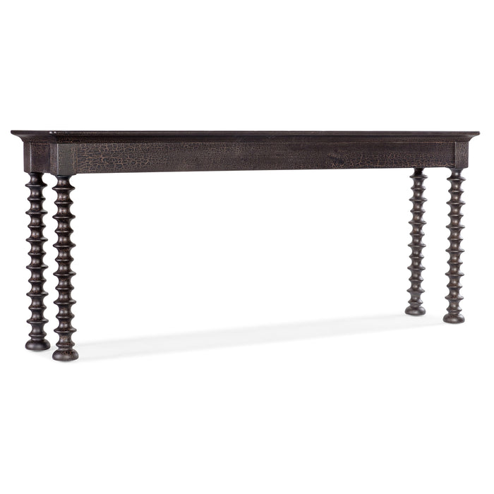 Hooker Furniture Big Sky Turned Leg Sofa Table