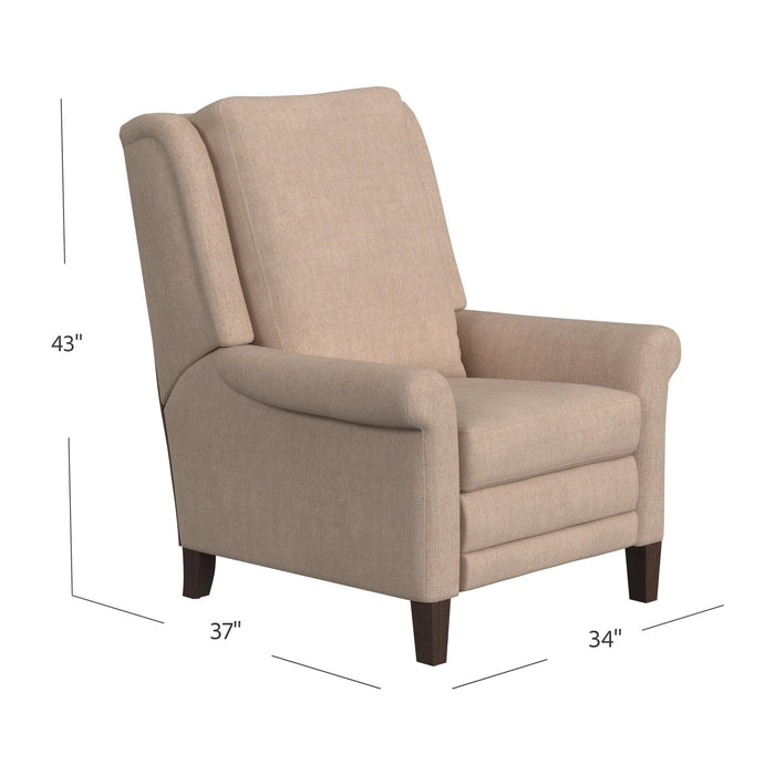 Hooker Upholstery Danae Manual Recliner