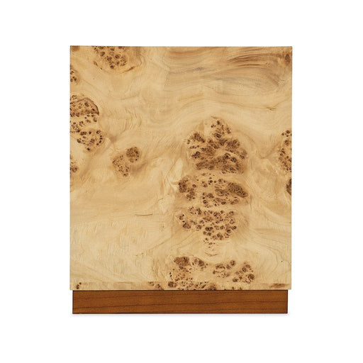 M Furniture Auberon Burl Side Table