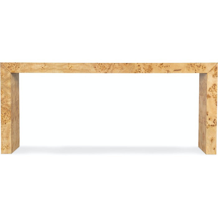 M Furniture Auberon Burl Console Table