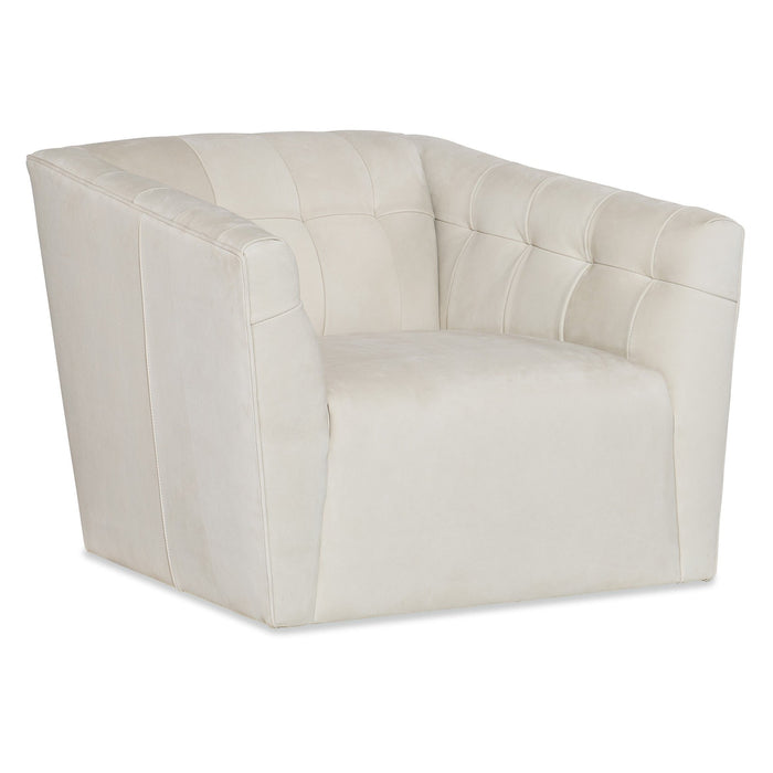 M Furniture Elio Tufted Swivel Chair