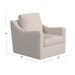 Hooker Upholstery Dimitri Swivel Lounger