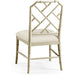 Jonathan Charles Saros Chippendale Bamboo Side Chair