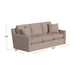 Hooker Upholstery Daxton 3 over 3 Sofa