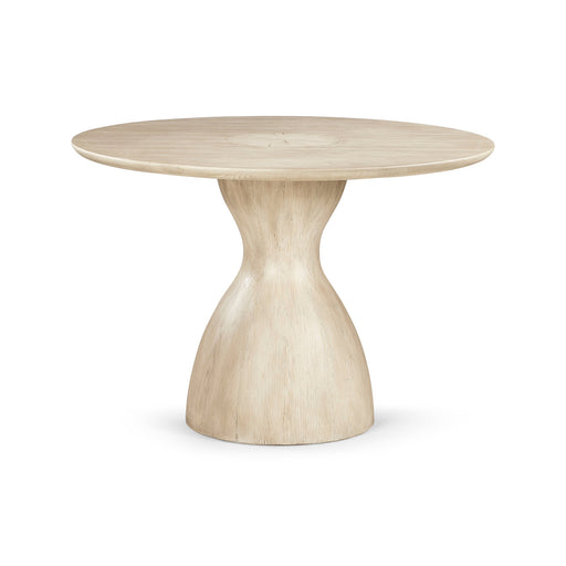 Jonathan Charles Seamount Oak Pedistal Table w/ Wood Top 500418-BLO