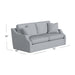 Hooker Upholstery Darrien Studio Sofa