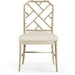 Jonathan Charles Saros Chippendale Bamboo Side Chair