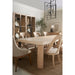 Jonathan Charles Upwelling Stone Leg Dining Table 500398-116L-NDK