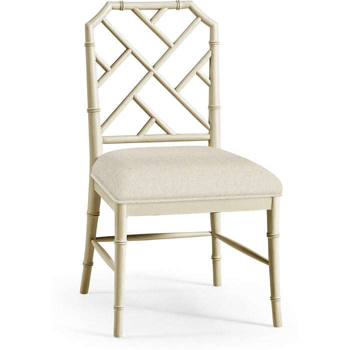 Jonathan Charles Saros Chippendale Bamboo Side Chair