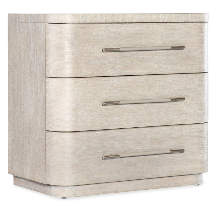 Hooker Furniture Modern Mood Three Drawer Nightstand