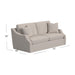 Hooker Upholstery Darrien Studio Sofa