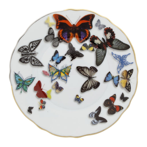 Vista Alegre Christian Lacroix - Butterfly Parade Bread and Butter Plate By Christian Lacroix