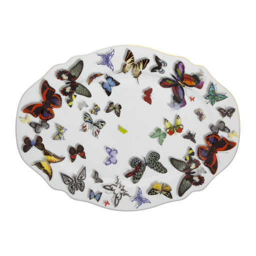 Vista Alegre Christian Lacroix - Butterfly Parade Small Platter By Christian Lacroix