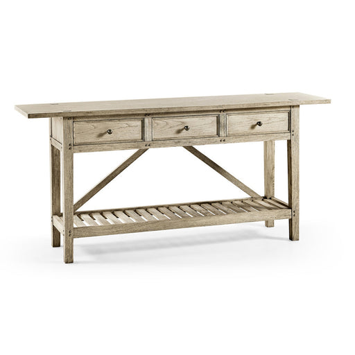 Jonathan Charles Inclination Rustic French Console