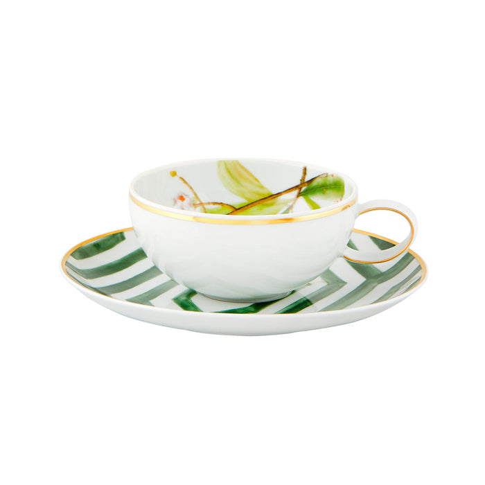 Vista Alegre Amazonia Tea Cup And Saucer