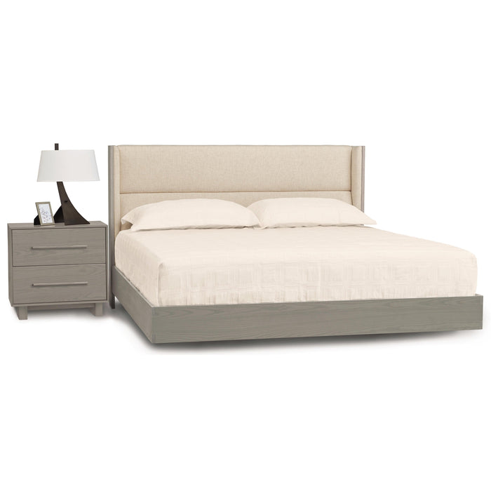 Copeland Sloane Floating Bed Mattress Only With Lighting - Grade A/B/Ultra-Suede/Leather/COM