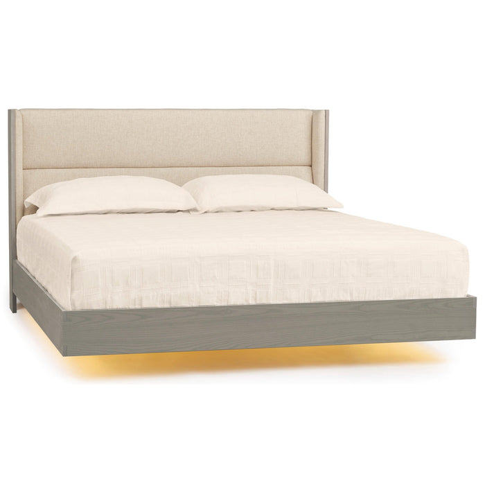 Copeland Sloane Floating Bed Mattress Only With Lighting - Sunbrella Upholstery