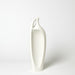 Global Views Indentation Vase-Matte White