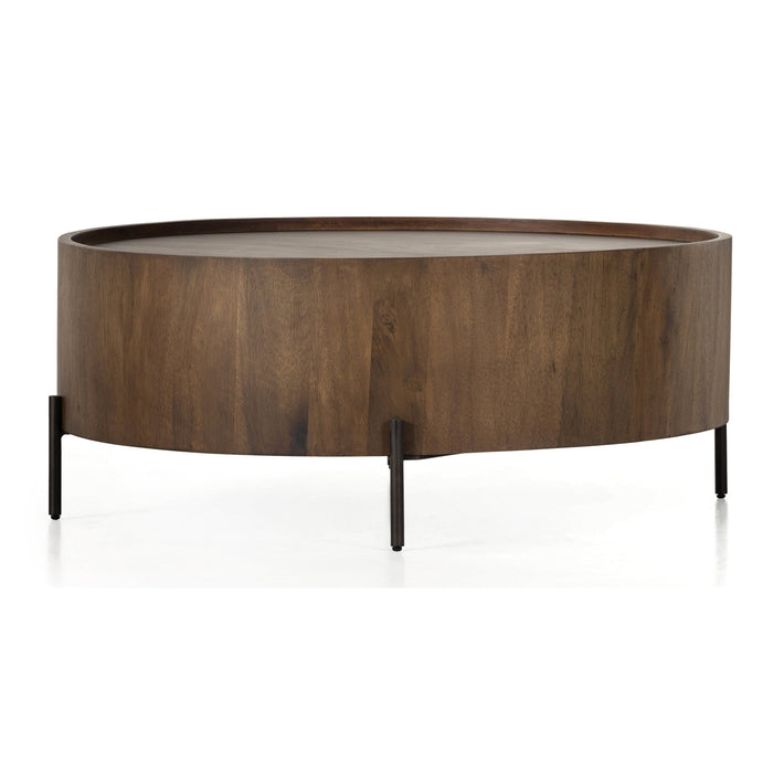 Four Hands Lunas Drum Coffee Table